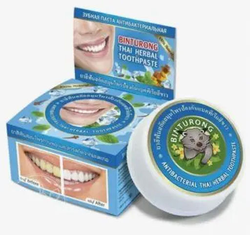 Binturong Зубная паста (33г) Антибактериальная Thai Herbal .12