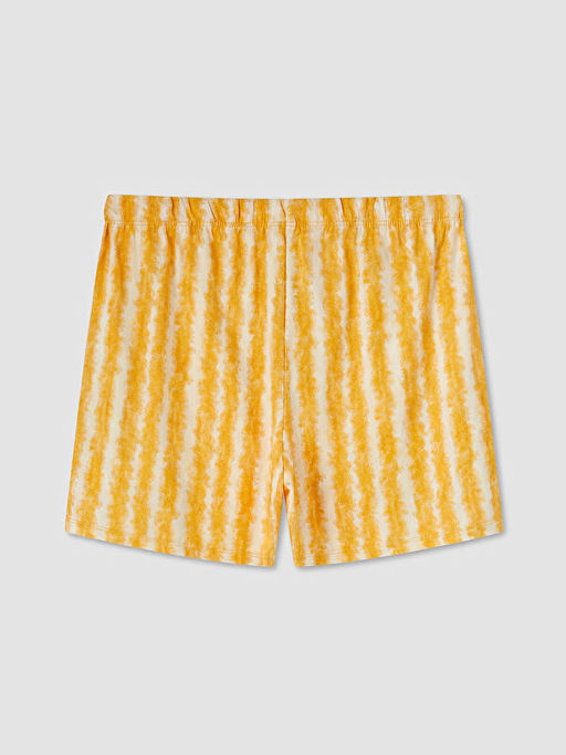 ?izgili Kad?n ?ort Pijama Alt?