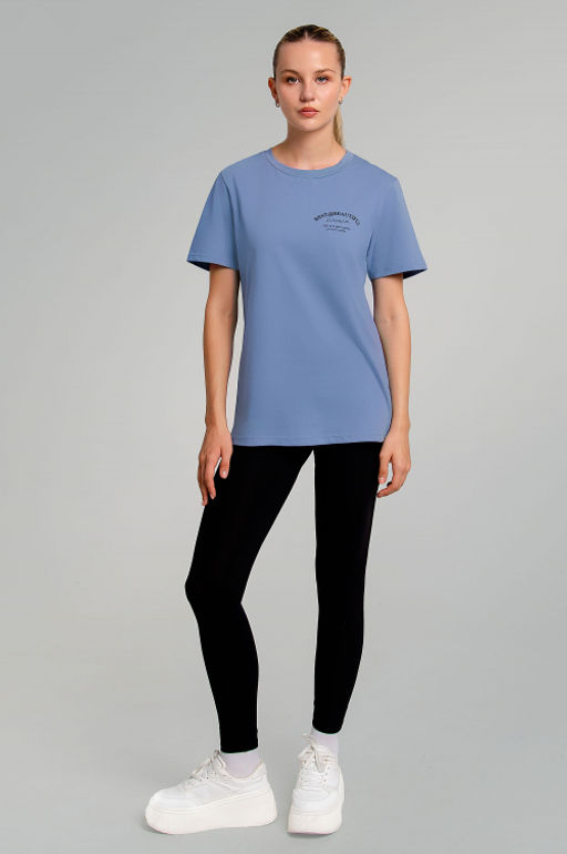 Арт. 21624 Костюм с лосинами 42-50 (5 шт) Цвет:верх- пудра, низ- черный