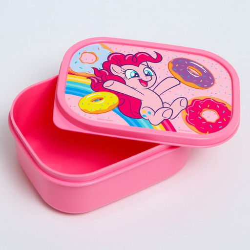 Цена за 2 шт. Ланч-бокс прямоугольный 0.5 л «Пинки Пай», My little pony