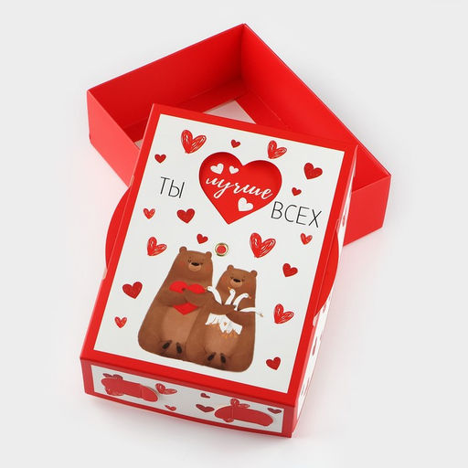 Коробка складная «Любовь », 16×12×5 см