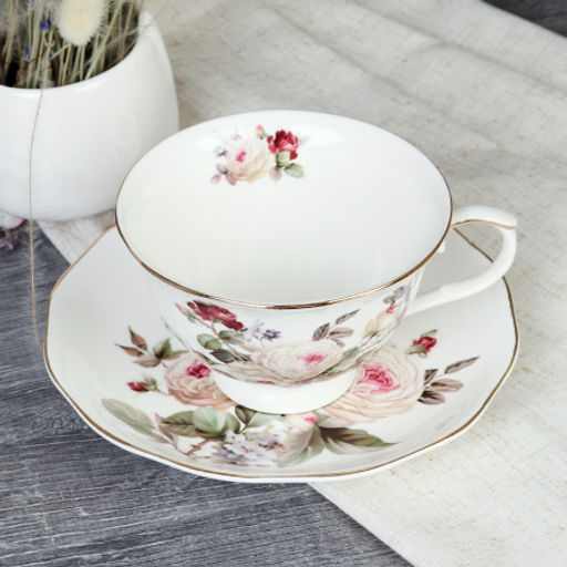 Чайный набор 12 предметов 250 мл на ножке / RS/12- FY230903 /уп 8/ - Галеонтрейд фото 3