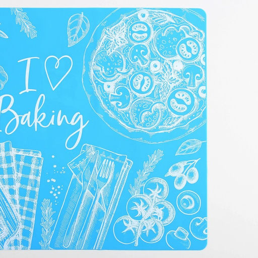 Силиконовый коврик для выпечки I love Baking, 64×45 см