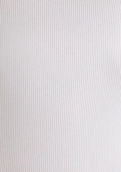 Halter Yaka Beyaz Basic Atlet - Mavi фото 8