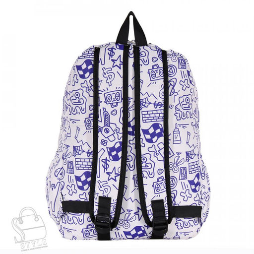 Рюкзак текстильный 5685PW blue Sikaile в Новосибирске - S-style фото 4