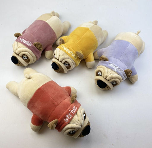 Мопс dillgen мягкая игрушка 30см - Buro фото 5