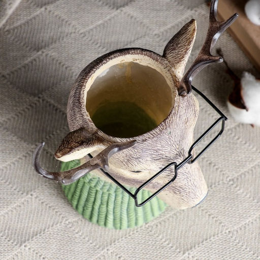 Ваза «Олень в очках», 22×15×26 см