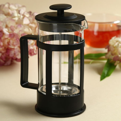 Подарочный набор С 8 марта: чай чёрный со вкусом мяты 100 г, френч-пресс - Фабрика счастья фото 3