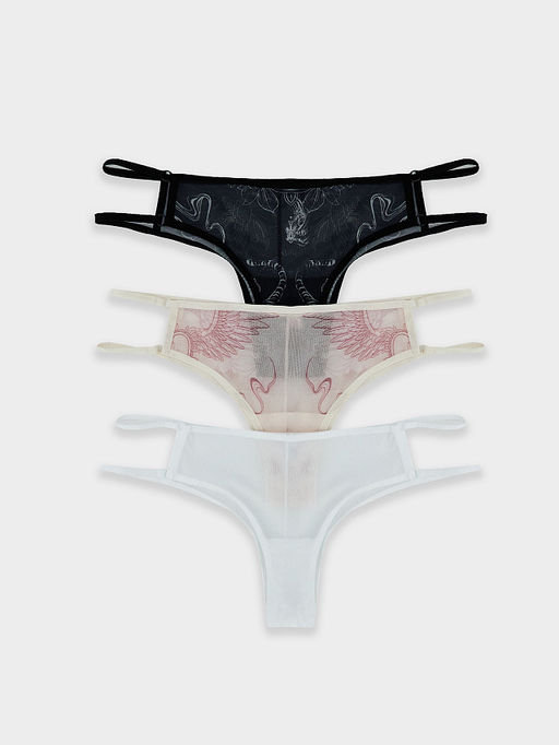 Трусы бразилиана женские в наборе, 3 шт - Mark formelle фото 8