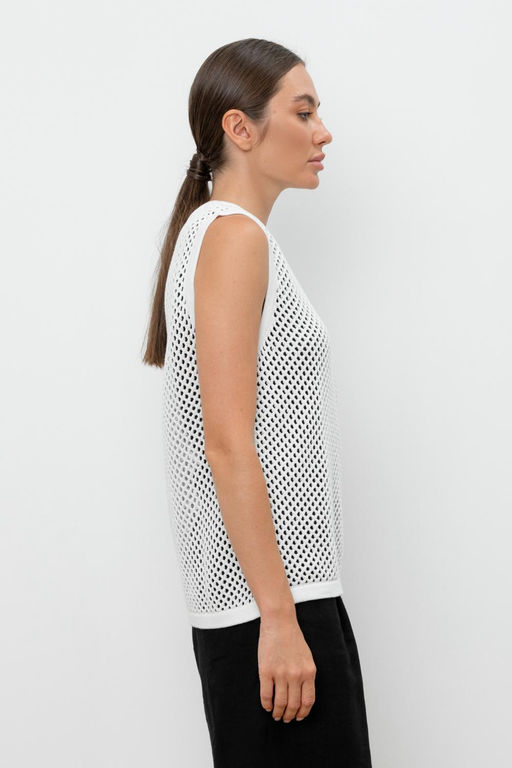 VERY NEAT _ ЕВ 30154/молочный блуза-топ жен