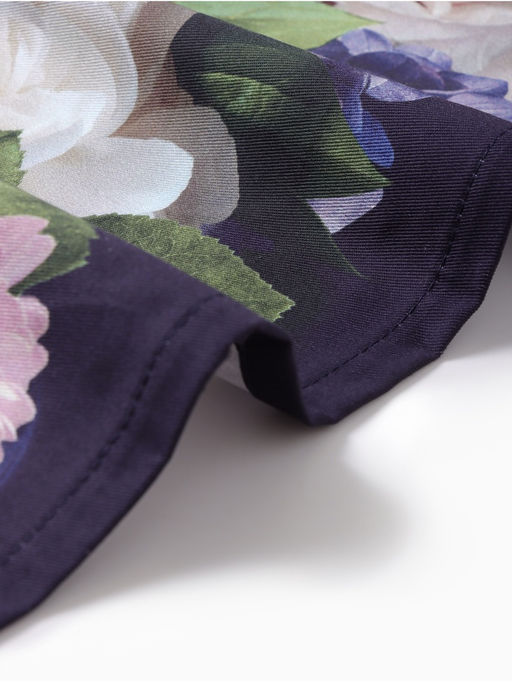 Набор кухонный «Этель. Цветочный этюд»: скатерть 180×150 см, салфетки 40×40 см-8 шт., 100% хлопок