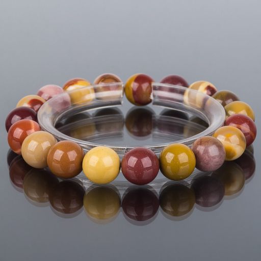 Браслет из Яшмы (Мукаит) 17 см