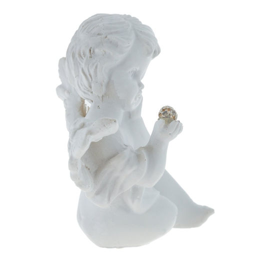 Фигурка декоративная "Ангел", L11 W8,5 H12,5 см, 2в.