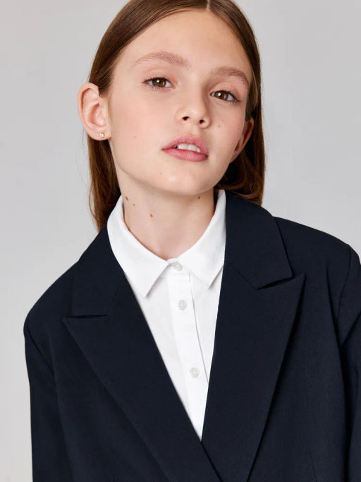 ACOOLA / Жакет детский для девочек Sherri_jk темно-синий  фото 3