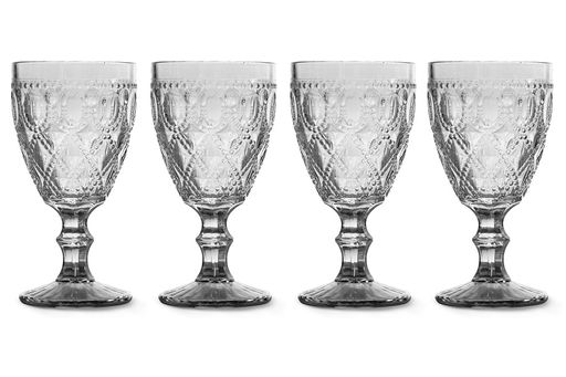 Набор бокалов для вина Dubai, прозрачный, 0,4 л, 4 шт - Anna lafarg фото 2