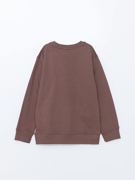 Bisiklet Yaka Erkek ?ocuk Sweatshirt - Waikiki фото 3