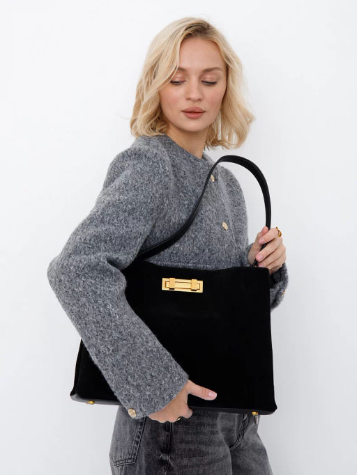 Сумка 1087MF black Polina&Eiterou