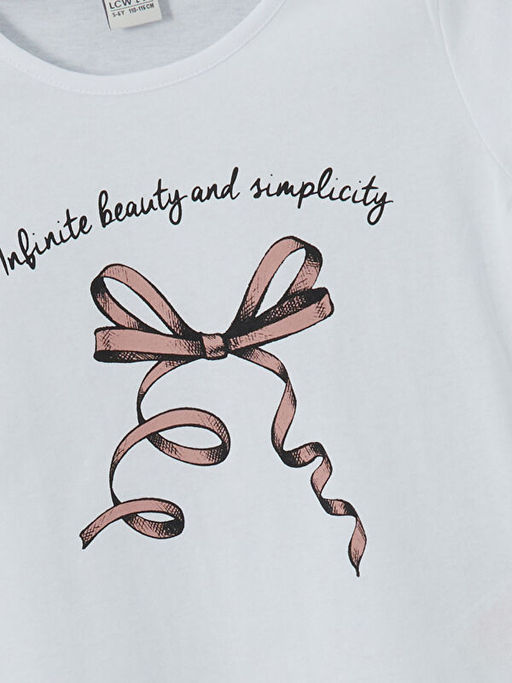 Bisiklet Yaka K?z ?ocuk Ti??rt ve ?ort