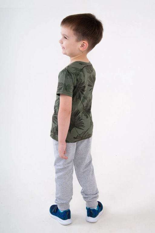Футболка детская, цвет хаки