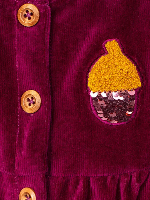 PlayToday / Полукомбинезон текстильный для девочек  фото 3