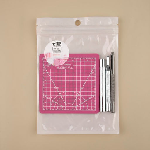 Набор инструментов для ручной установки S-образных кнопок №633, d = 12 мм - Арт узор фото 4