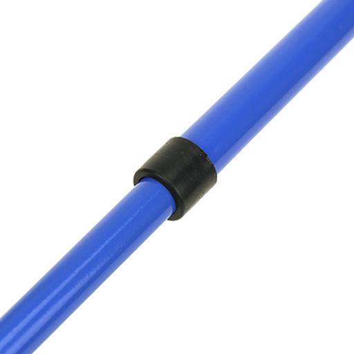 Окномойка 19см, с резинкой, с губкой, рукоятка металлическая, окрашенная, раздвижная 46-74см (Китай)