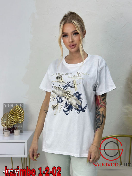 Футболка женская с рисунком