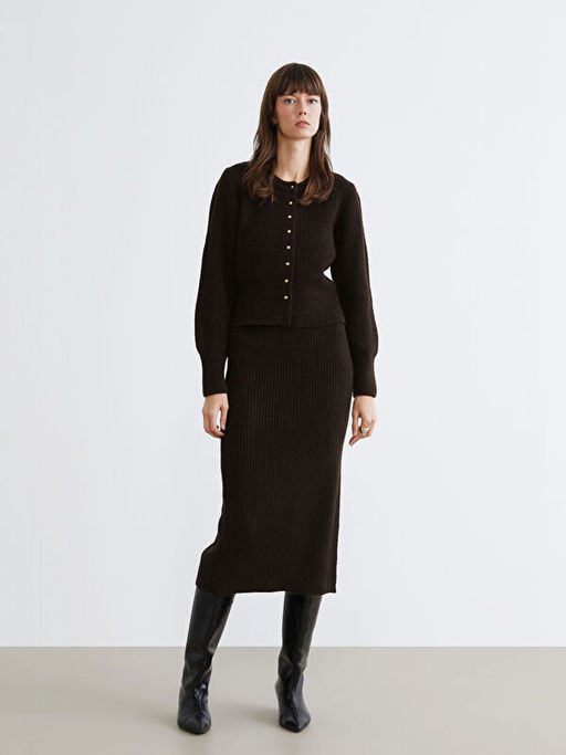 Bisiklet Yaka Kad?n Triko H?rka