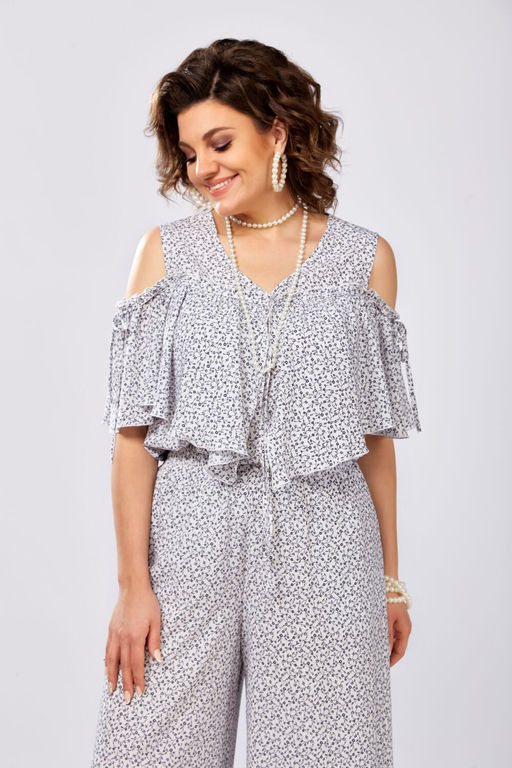 Костюм LADY SECRET 2996/1 белый+ синий