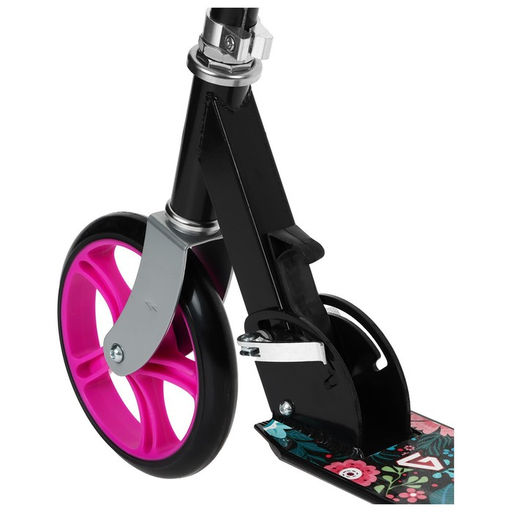 Самокат GRAFFITI, складной, колёса PU 200 мм, ABEC 7, цвет чёрный  фото 7