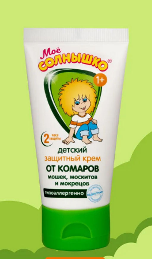 ### МОЕ СОЛНЫШКО ср-во репеллентное: крем от комаров детский защитный 50мл