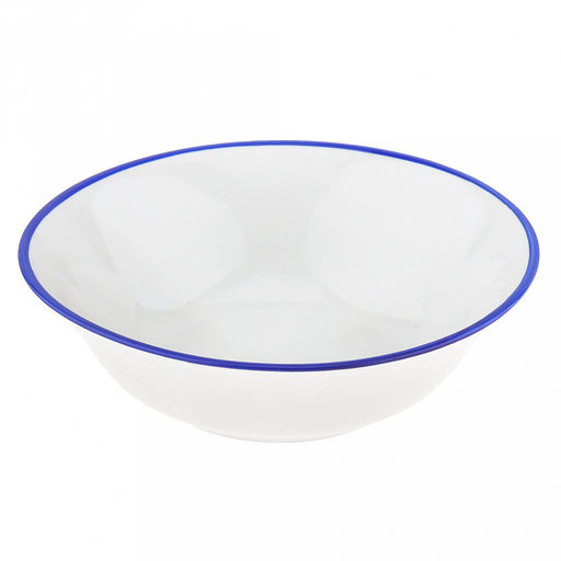 Салатник фарфоровый Озеро 360мл, д14,5см, h4,5см, круглый, отводка краской (Россия) - Домашняя мода фото 2