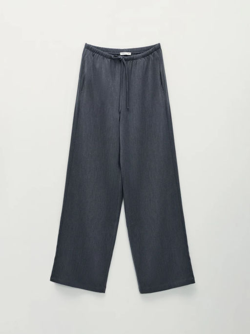 Брюки на кулисе с вискозой в составе / Zarina  фото 6