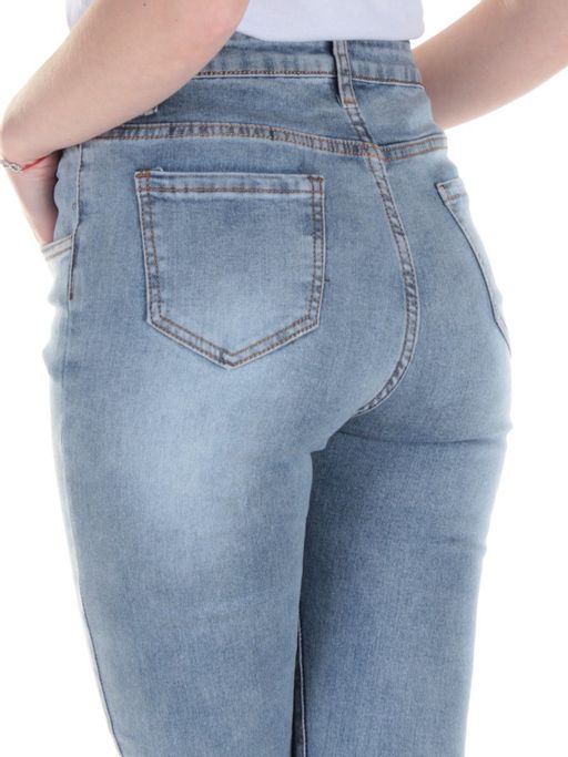 0018 Джинсы женские зауженные YTD JEANS