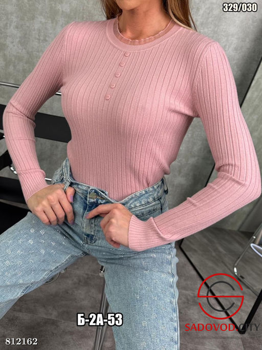 Кофта женская однотонная - Bruno фото 2