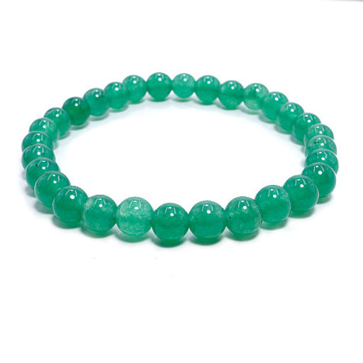 Браслет из камня Нефрит 6мм привлекает энергии богатства и изобилия