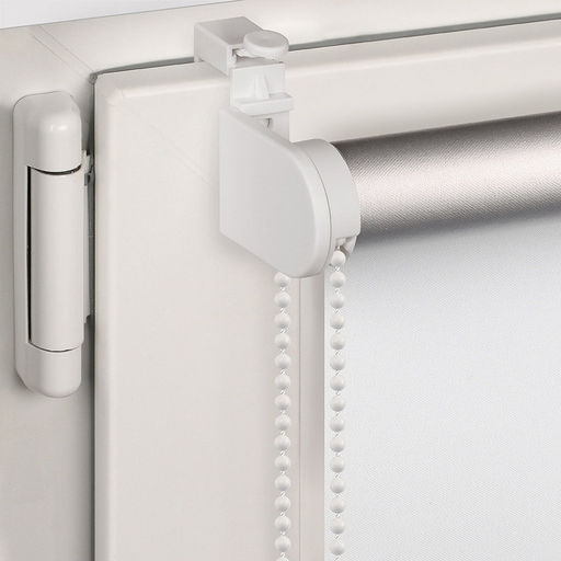 Штора рулонная Blackout Silver 60х160см, полиэстер 100%, плотность 250г/м2, светонепроницаемая, белый, Franc Gardiner (Россия) - Домашняя мода фото 10