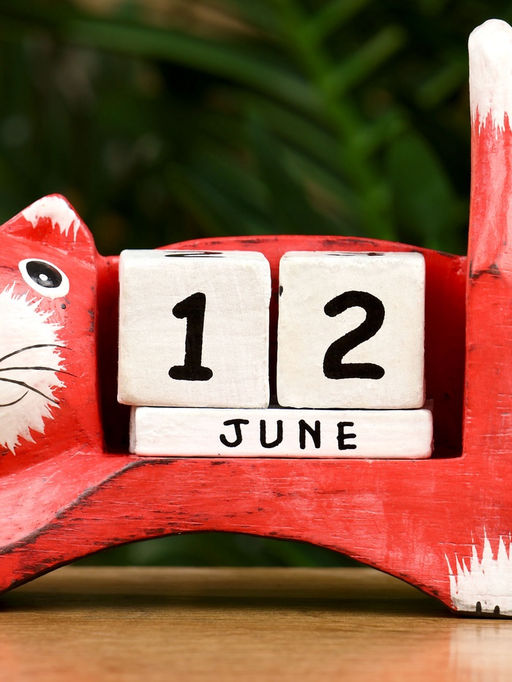 Календарь настольный Кошка, 13410 см, дерево, красный - Simaland фото 6