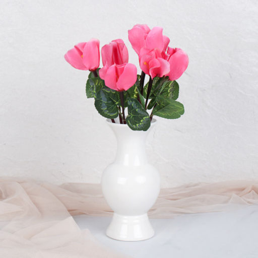 Цветок искусственный Цикломен / W367108 /уп 600/ - Галеонтрейд фото 8