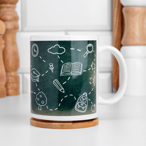 Кружка сублимация Лучший учитель, c нанесением - Дарим Красиво фото 4