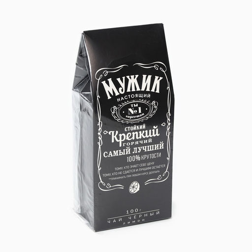 Чай подарочный Настоящему мужику, вкус мята, 100 г (18+) - Фабрика счастья фото 8