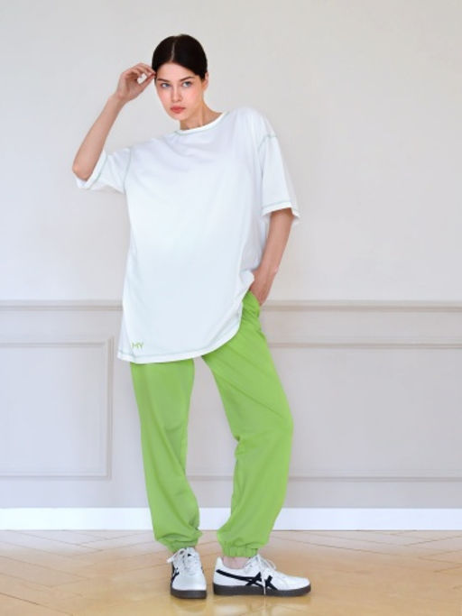 MY Футболка жен. over fit plus ФБ030  фото 2