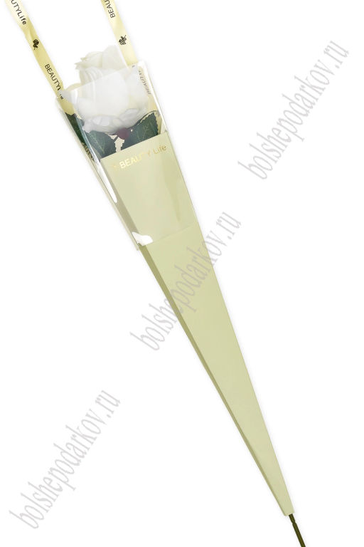 Пакет для цветов 7*43 см (10 шт) SF-7955, кремовый