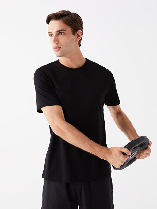 Bisiklet Yaka K?sa Kollu Erkek Spor Ti??rt