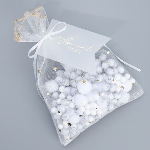 Цена за 5 шт. Мешок из фатина Фантазии, 16 24 см +/- 1.5 см - Дарите счастье фото 4