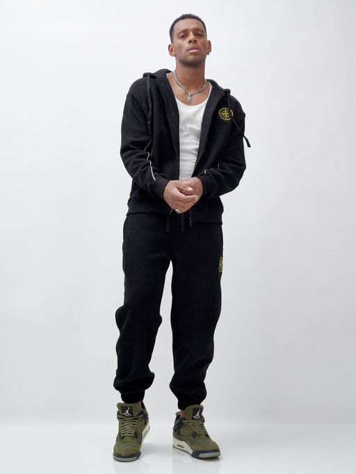 ФЛИС с НАЧЕСОМ, Спортивный костюм мужской демисезонный