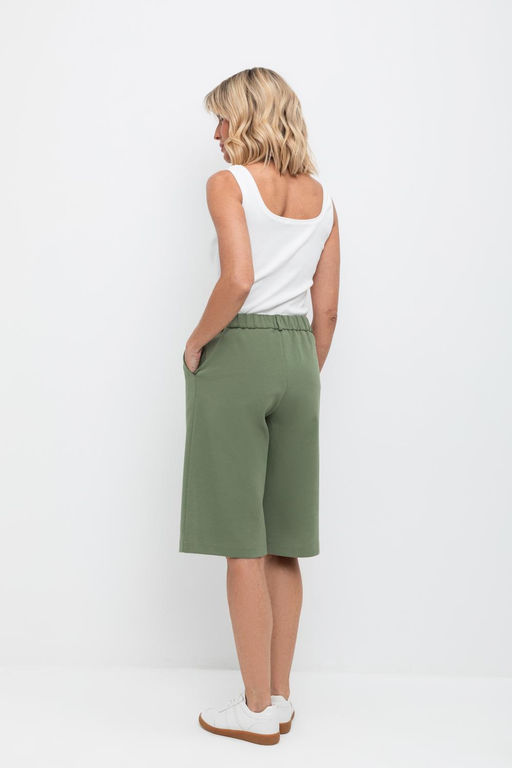 VERY NEAT _ ЕВТ 4094/светлый хаки шорты жен  фото 4