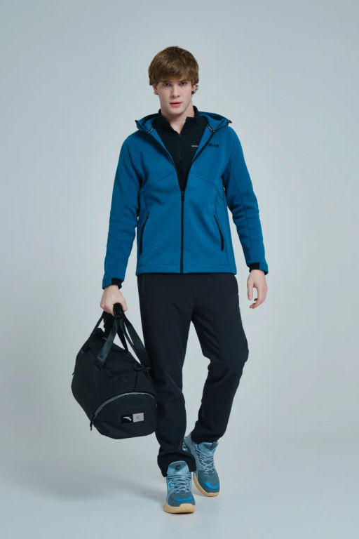 Толстовка на молнии с капюшоном Синий - Anta фото 8
