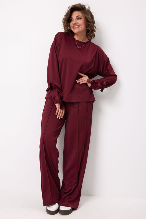 Свитшот BegiModa 4139 вишня  фото 4