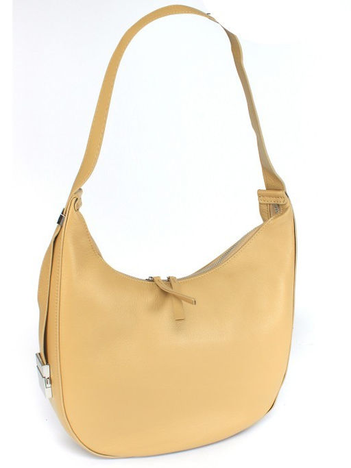 Сумка женская натуральная кожа GU 163-8537, 1отд+еврокарм, бежевый SALE 260168